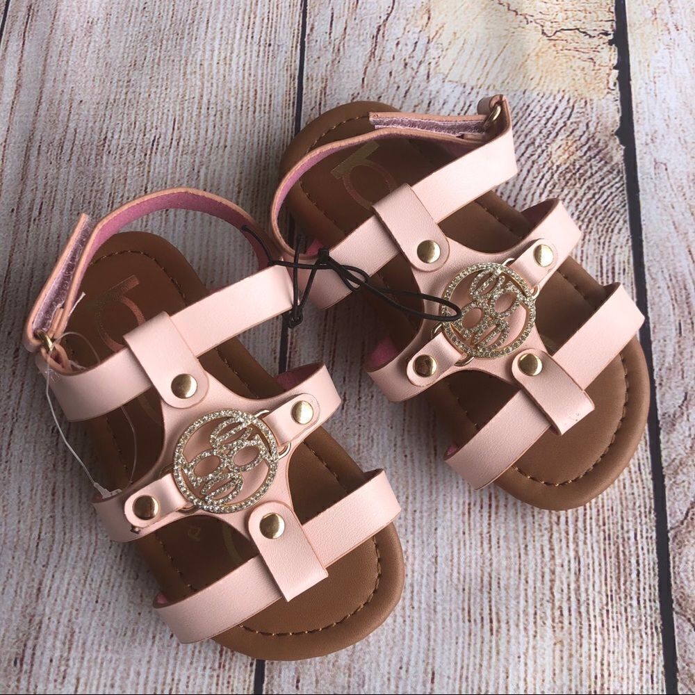 NWOT bebe Girls Pink Sandal